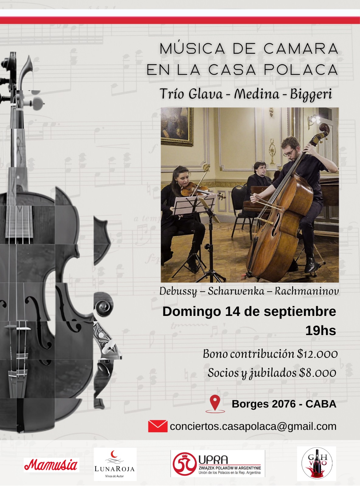 Nuevo Ciclo de Conciertos de Música de Cámara